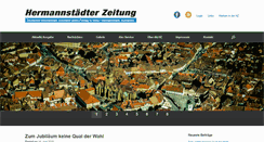 Desktop Screenshot of hermannstaedter.ro