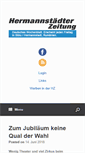 Mobile Screenshot of hermannstaedter.ro